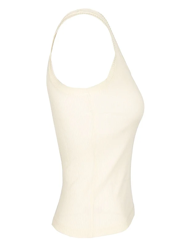 Loewe White Sleeveless Top - Image 3