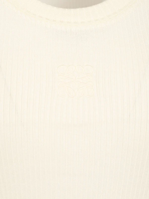 Loewe White Sleeveless Top - Image 4