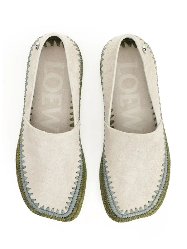 Loewe Gray Loafers - Image 5