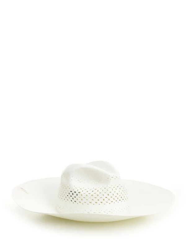 Borsalino White Fedora - Image 2