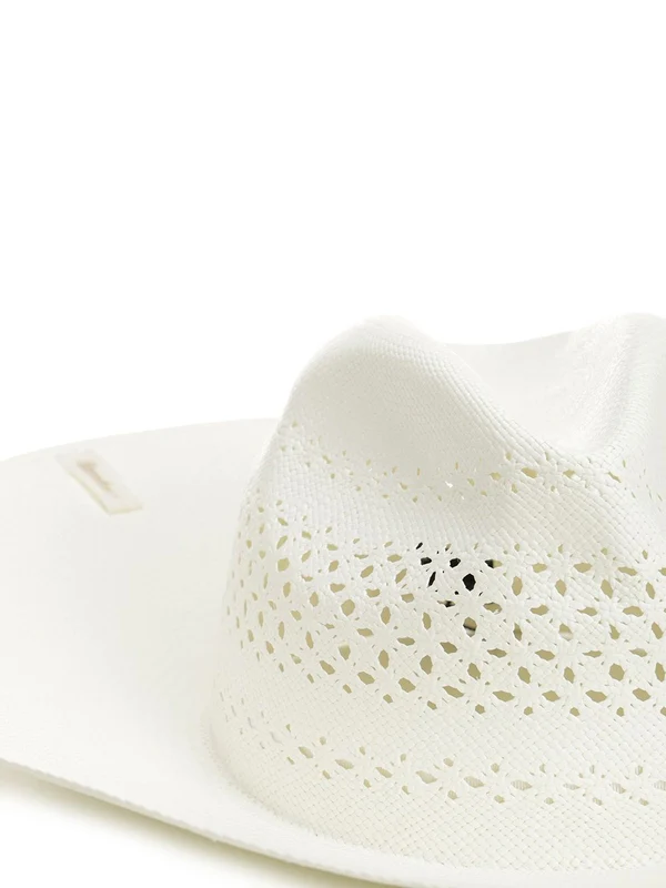 Borsalino White Fedora - Image 5