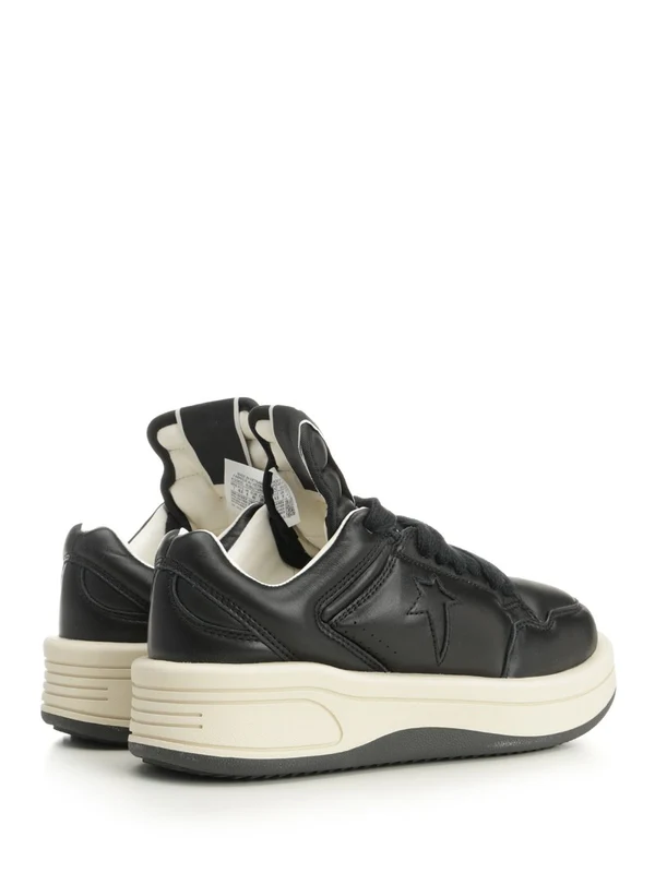 Rick Owens Dark Shadow Black Sneakers - Image 3