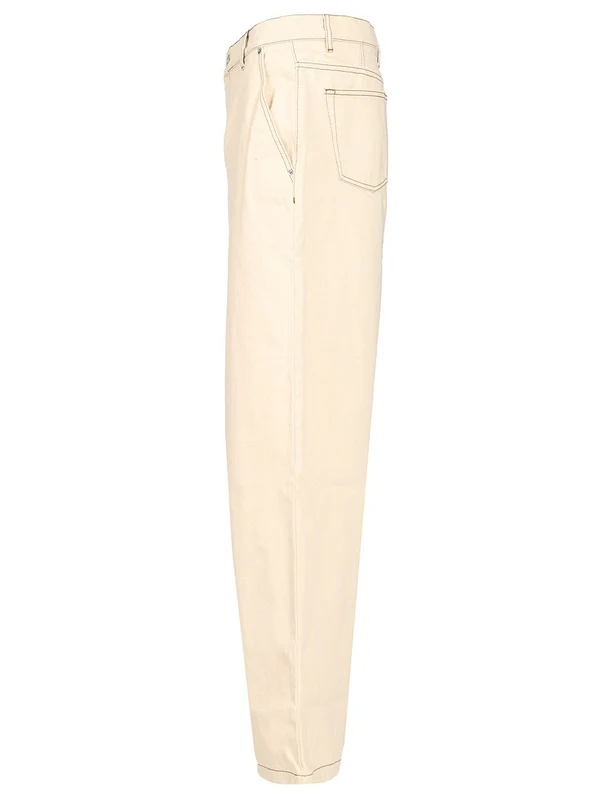 Army Beige Denim Pants - Image 3