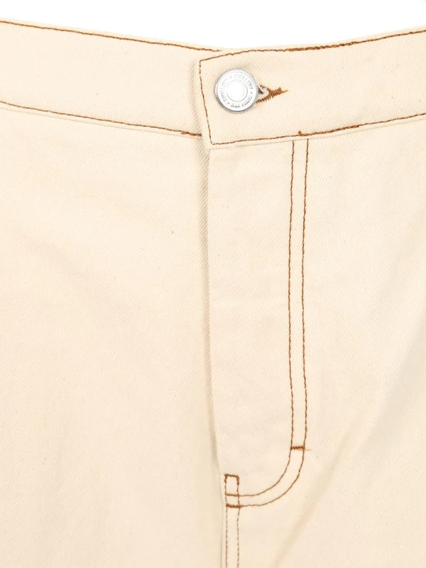 Army Beige Denim Pants - Image 4