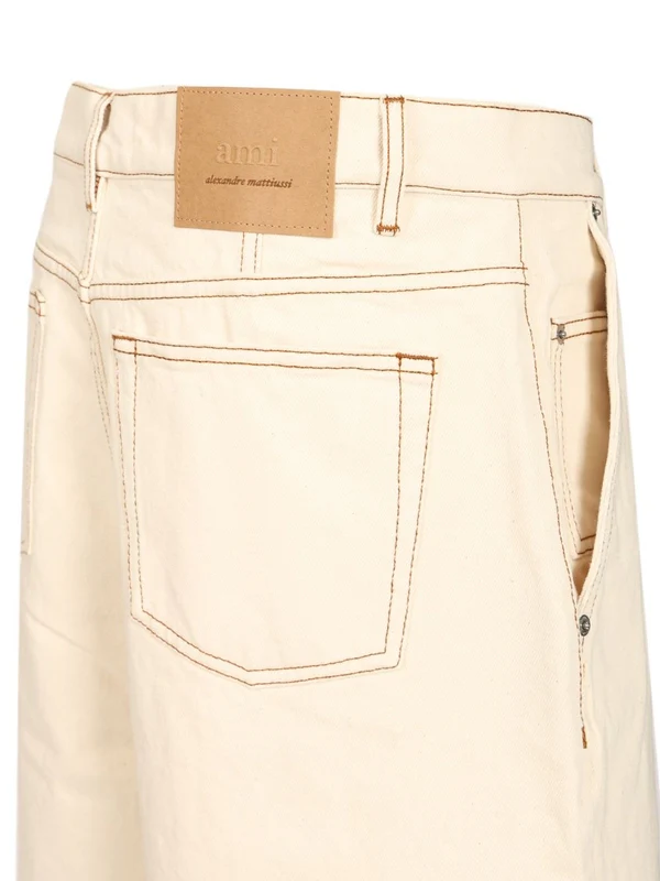 Army Beige Denim Pants - Image 5