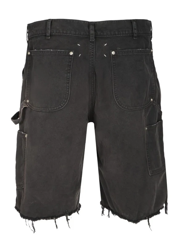 Maison Margiela Black Shorts - Image 2