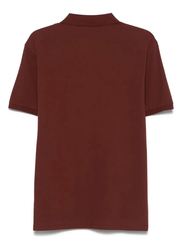 C.P Company Burgundy Polo Shirt - Image 2