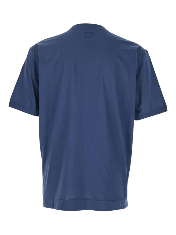 C.P Company Blue Short Sleeve T-Shirt - Image 2