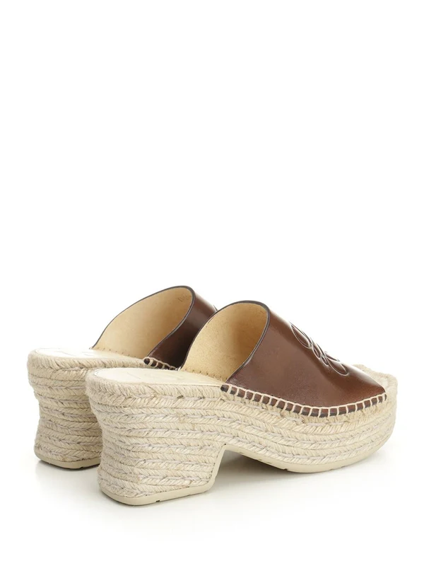 Loewe Brown Sandal Heels - Image 3