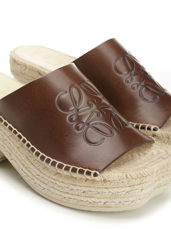 Loewe Brown Sandal Heels - Image 6