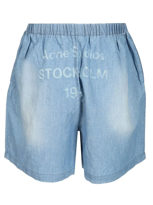 Acne Studios Blue Shorts - Image 2