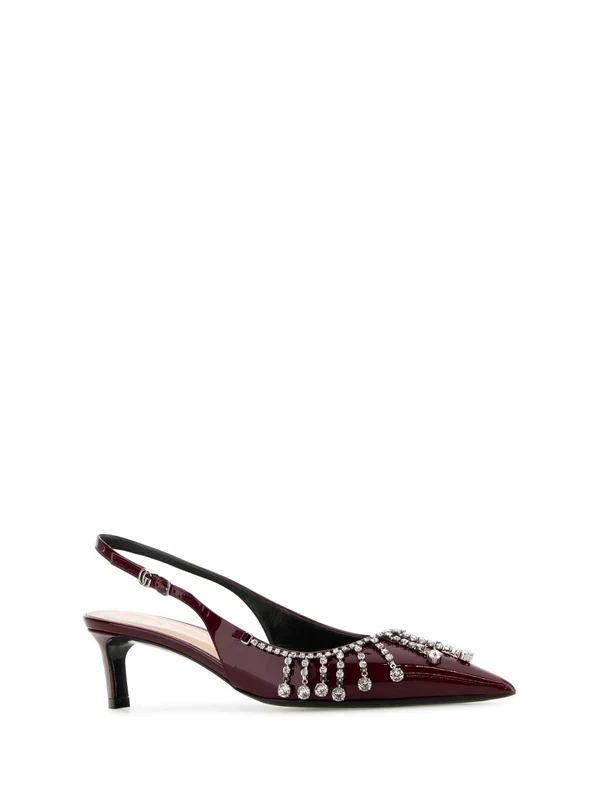 Gucci Red Slingback Heels - Image 2