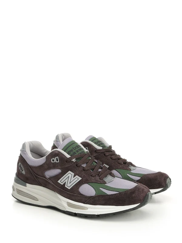 New Balance Brown Low Top Sneakers - Image 4