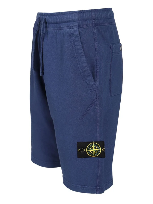 Stone Island Blue Shorts - Image 3