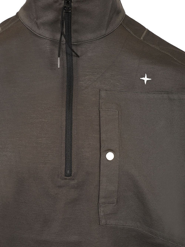 Stone Island Grey Half Sleeve - Image 4