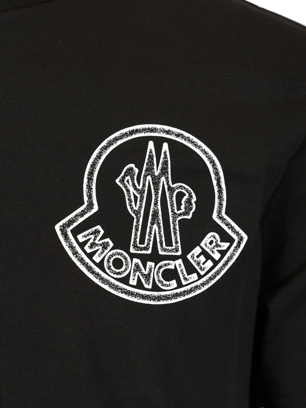 Moncler Black Half Sleeve - Image 3