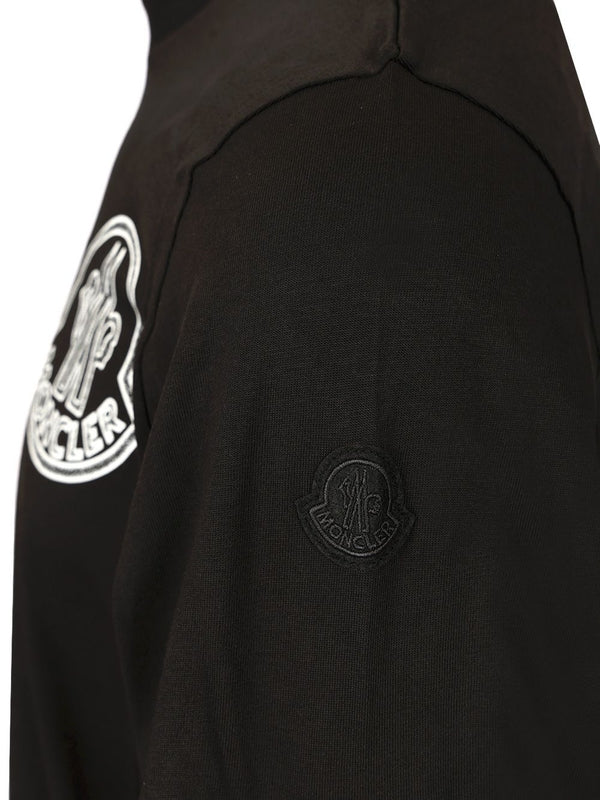 Moncler Black Half Sleeve - Image 4
