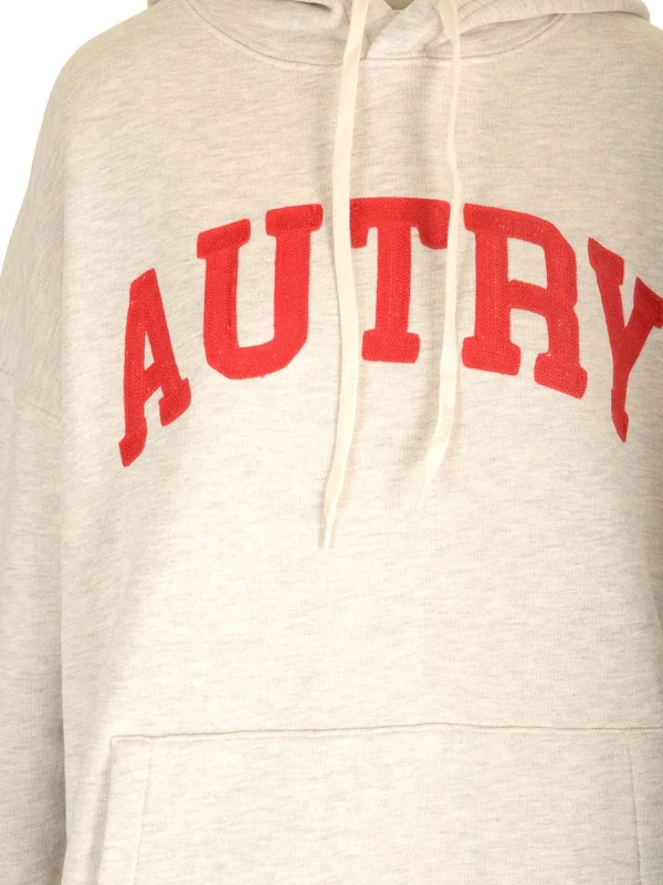 Autry Grey Hoodies - Image 4
