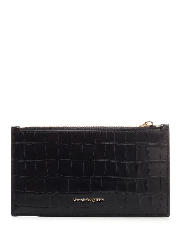 Alexander Mcqueen Black Card Holders - Image 3