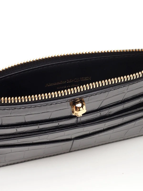 Alexander Mcqueen Black Card Holders - Image 4
