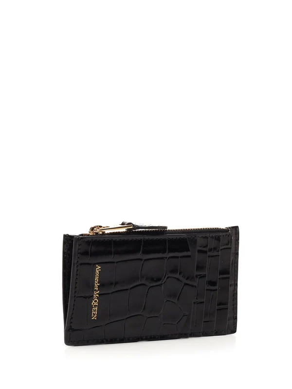 Alexander Mcqueen Black Card Holders - Image 2