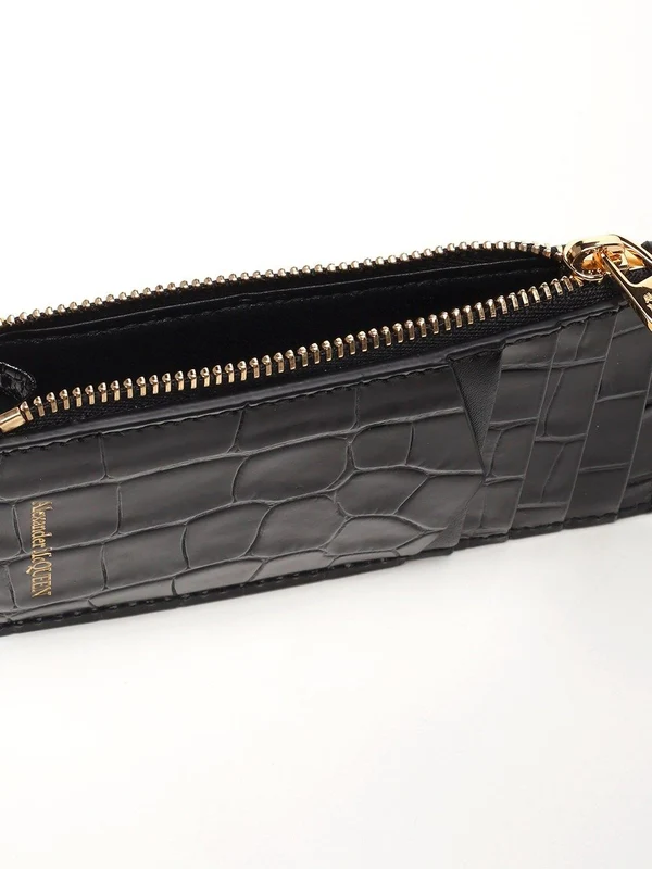 Alexander Mcqueen Black Card Holders - Image 4
