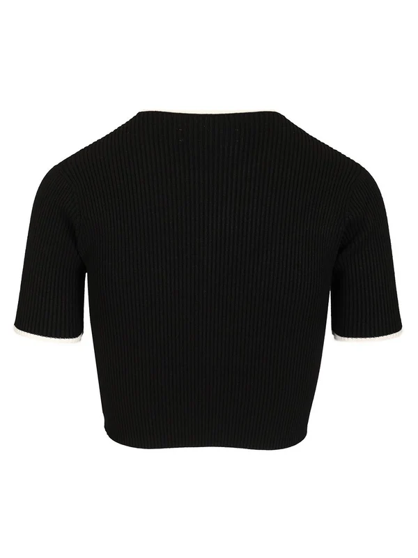 Amiri Black Half Sleeve - Image 2