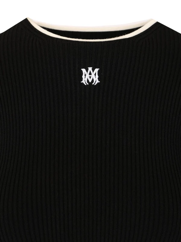 Amiri Black Half Sleeve - Image 4