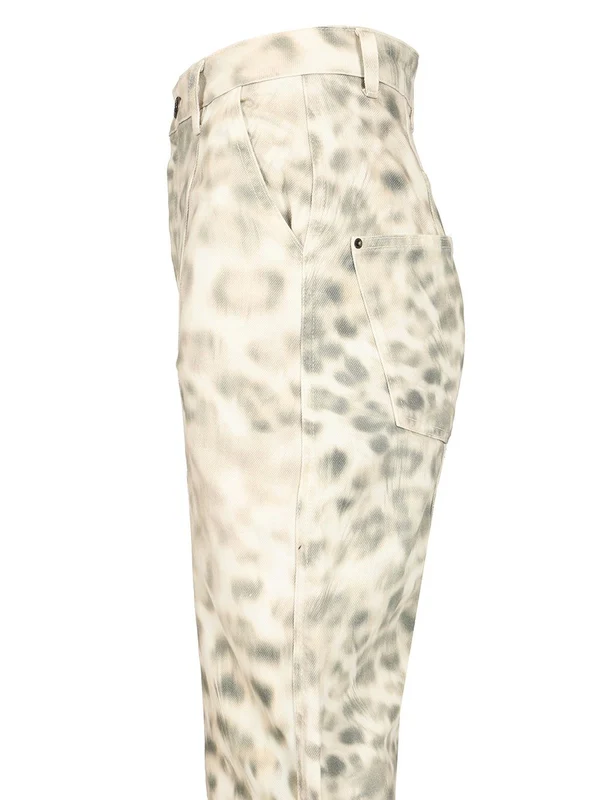 Rotate Multicolor Denim Pants - Image 3