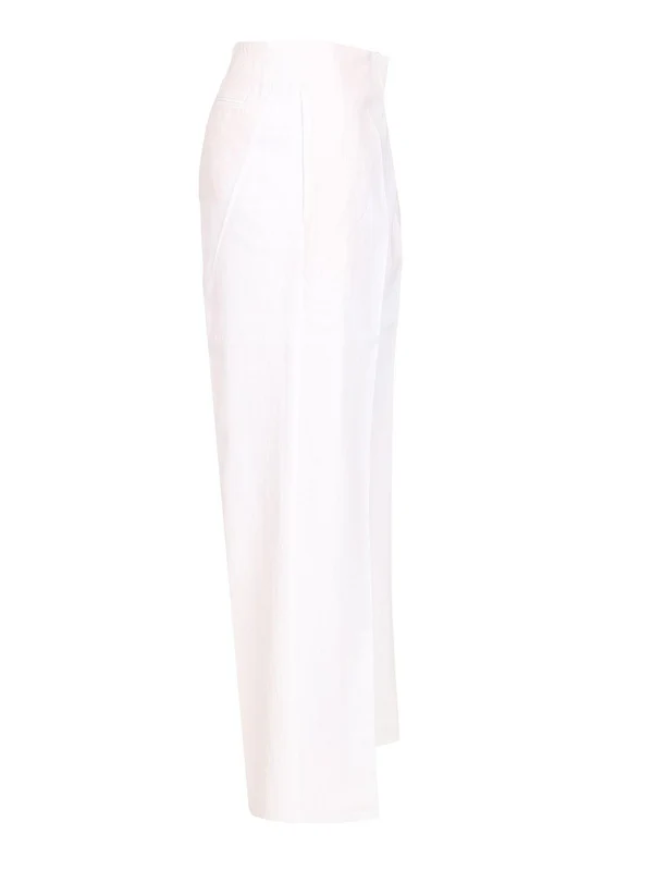 Forte_Forte White Trousers - Image 3