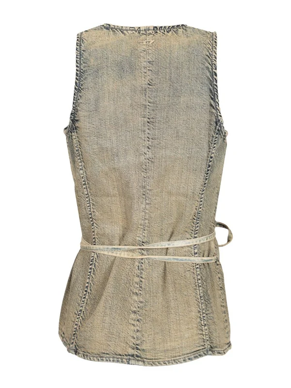 Diesel Beige Vests - Image 2