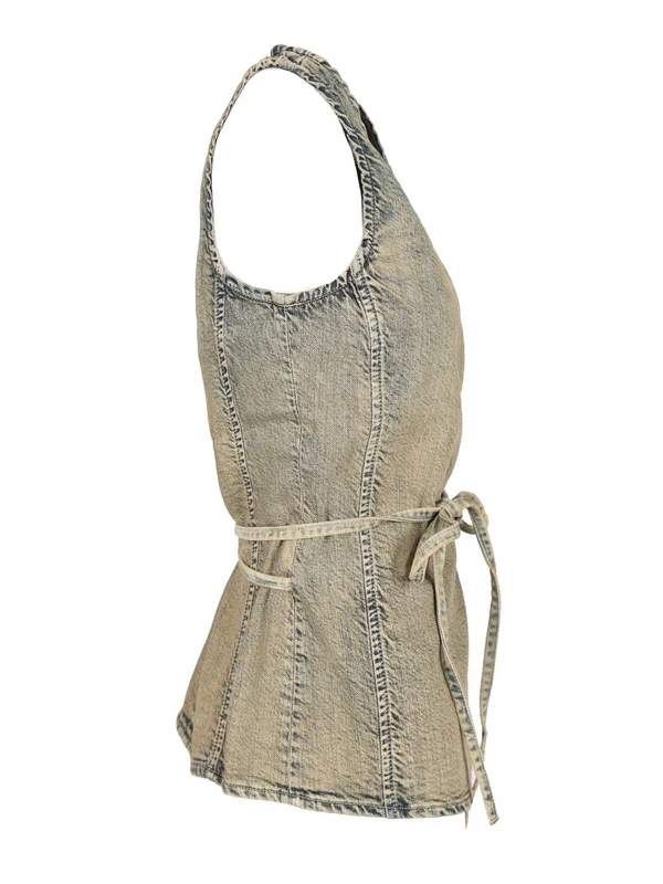 Diesel Beige Vests - Image 3
