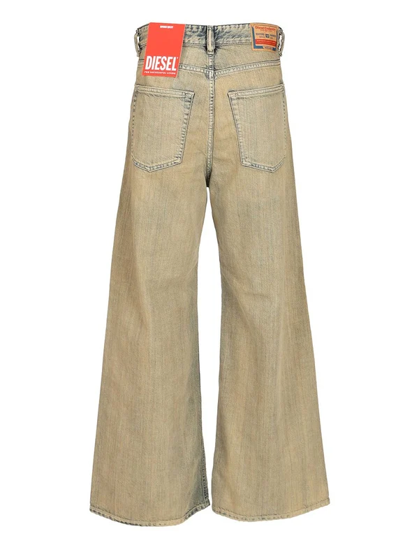 Diesel Beige Denim Pants - Image 2
