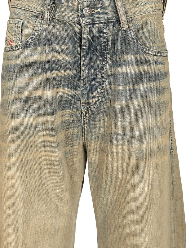 Diesel Beige Denim Pants - Image 4