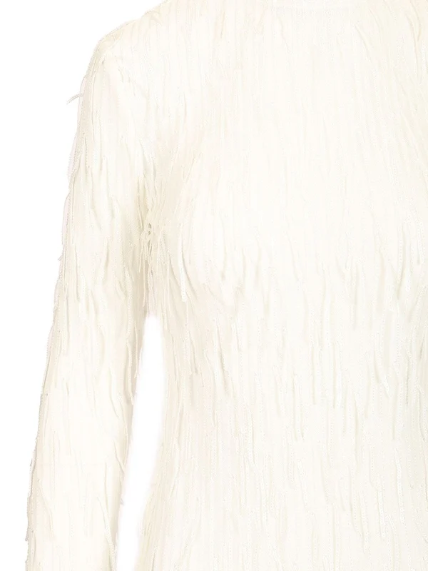 Rotate White Mini Dress - Image 4