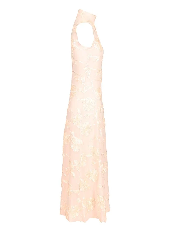 Rotate Pink Midi Dress - Image 3