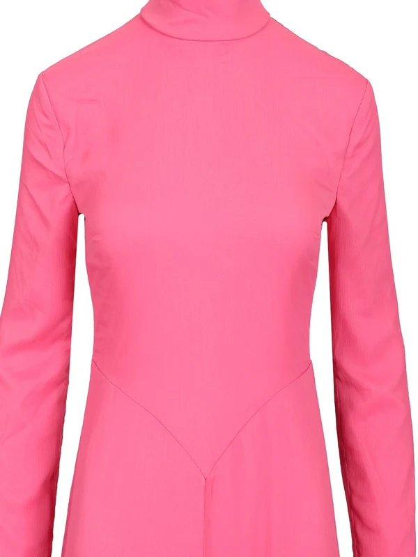 Rotate Pink Midi Dress - Image 4