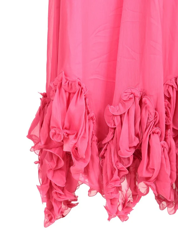 Rotate Pink Midi Dress - Image 5