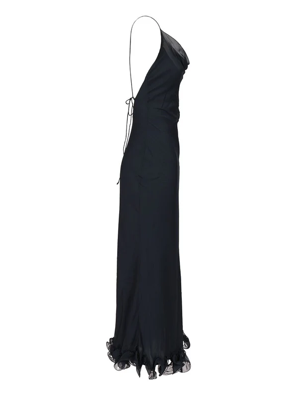 Rotate Blue Midi Dress - Image 3