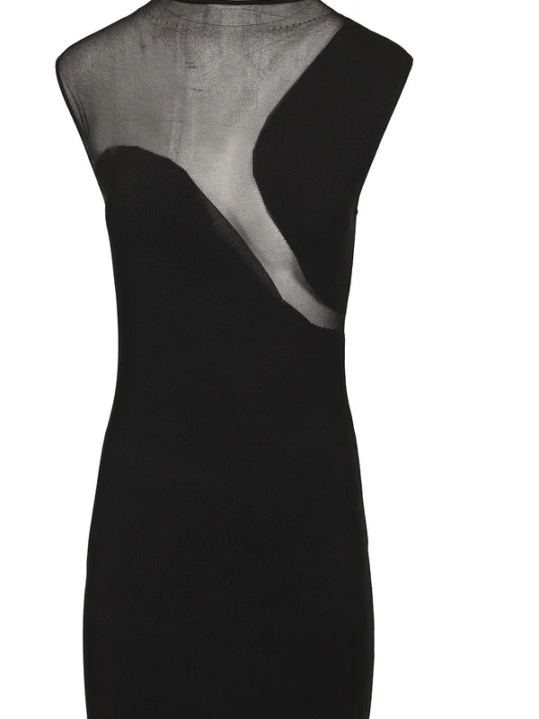 Rotate White Midi Dress - Image 4
