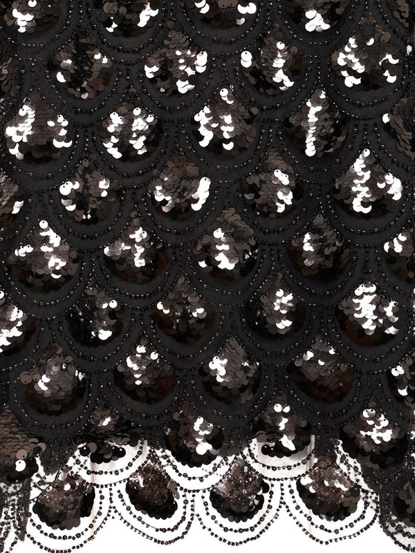 Rotate Black Midi Dress - Image 6