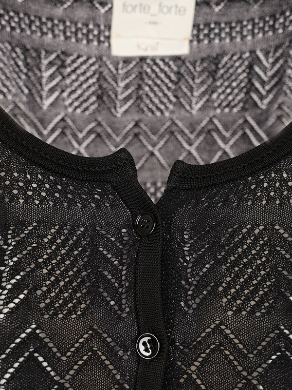 Forte_Forte Black Cardigans - Image 4