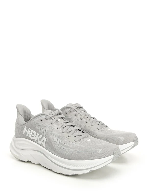 Hoka One One Grey Low Top Sneakers - Image 2