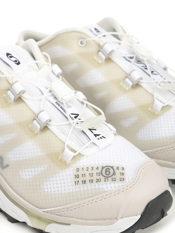 Mm6 Maison Margiela White Low Top Sneakers - Image 6