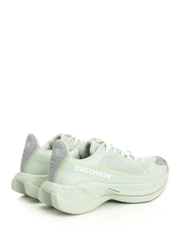 Mm6 Maison Margiela Green Low Top Sneakers - Image 3