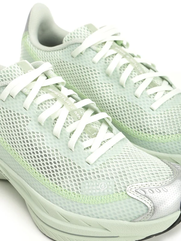 Mm6 Maison Margiela Green Low Top Sneakers - Image 7