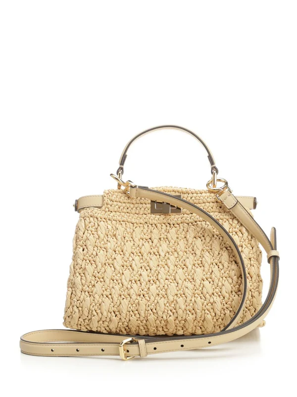Fendi Beige Tote Bags - Image 3