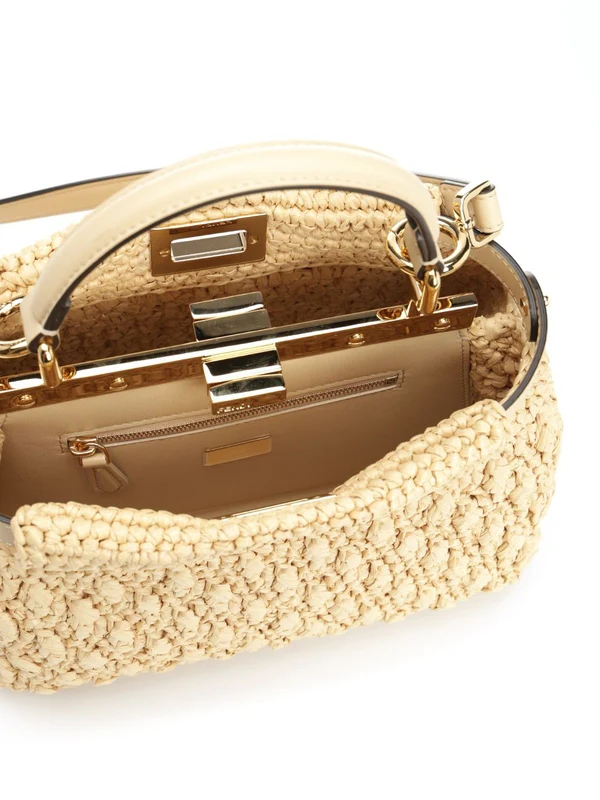 Fendi Beige Tote Bags - Image 4