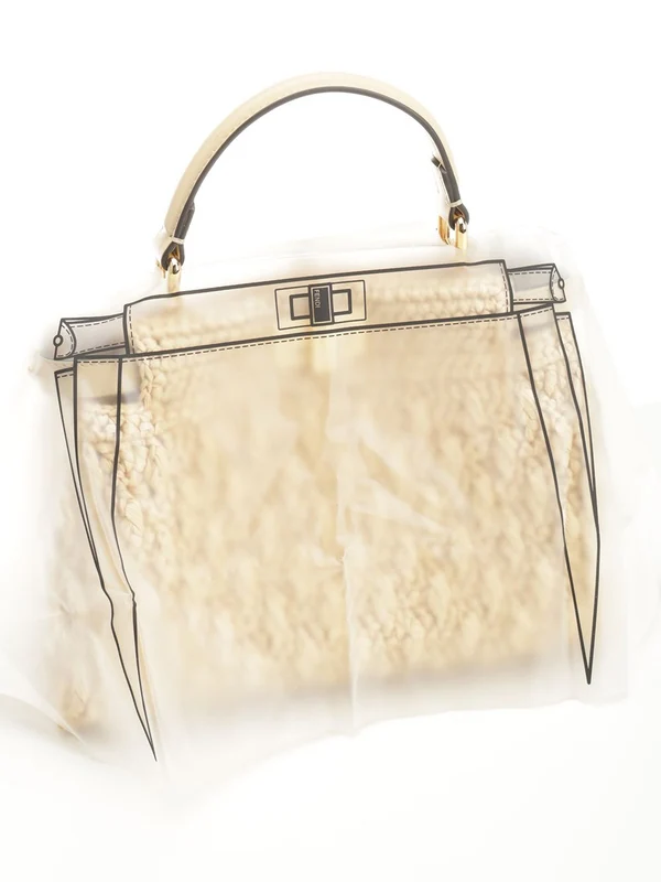Fendi Beige Tote Bags - Image 5