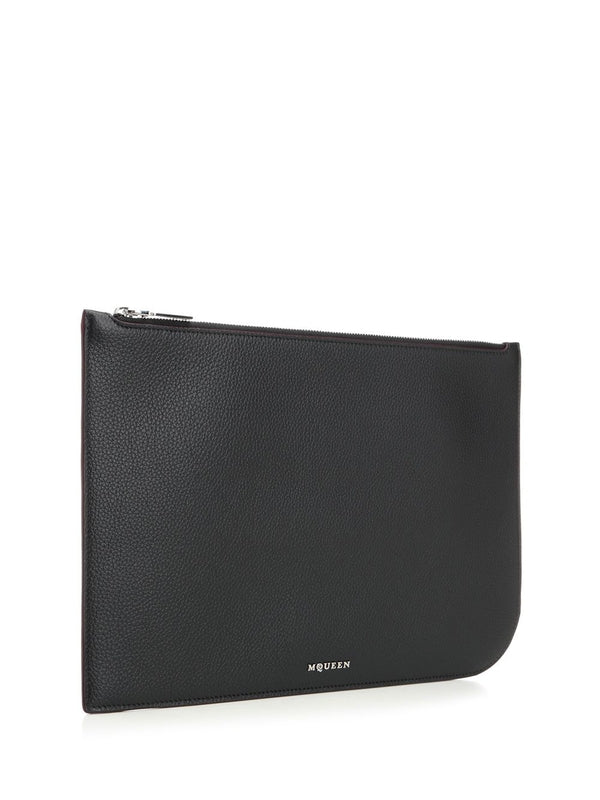 Alexander Mcqueen Black Clutch Bags - Image 2